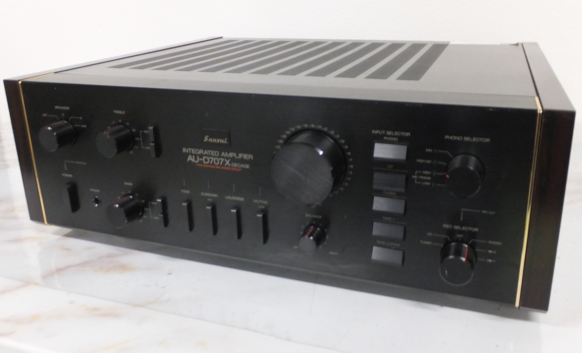 □中古 SANSUI サンスイ AU-D707X DECADE プリメインアンプ 【公式通販】