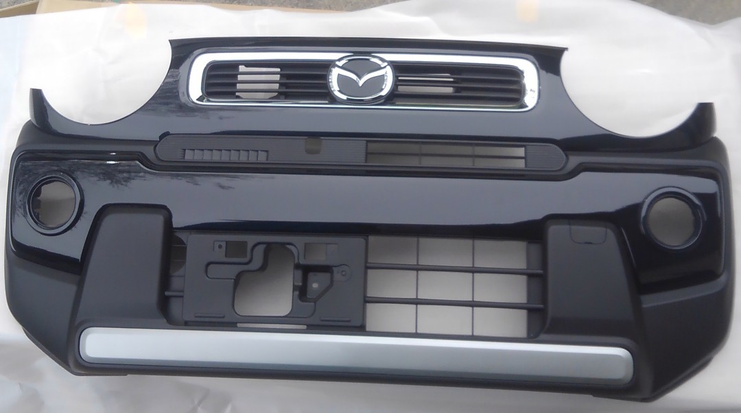 【正規品，限定セール】 新車外し MS92S フレアクロス フレアクロスオーバ- カラー26E ハイブリッド フロントバンパー グリル ロアグリル付 ハスラー(フロント)｜売買されたオークション情報、yahooの商品情報をアーカ マツダ用