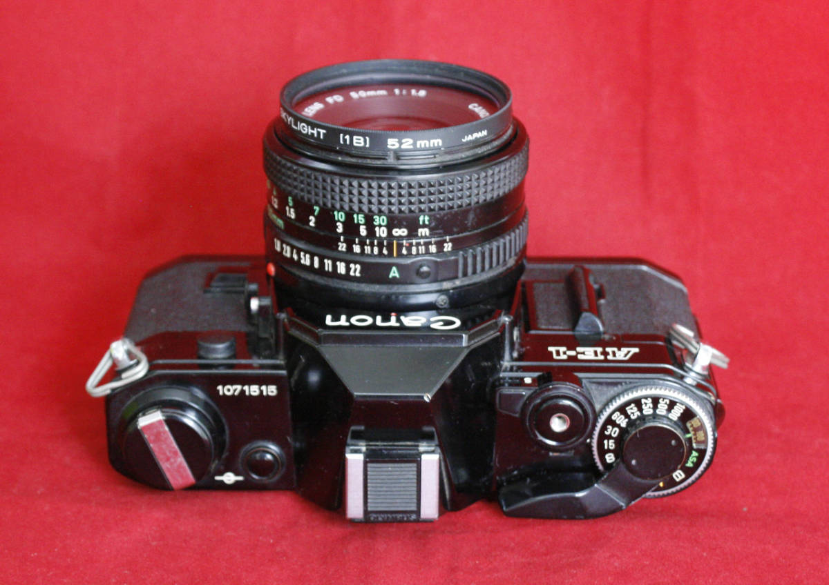AE-1 50mm FD Canon F1.8 公式通販 キャノン f1.8 + CANON ブラック NEW