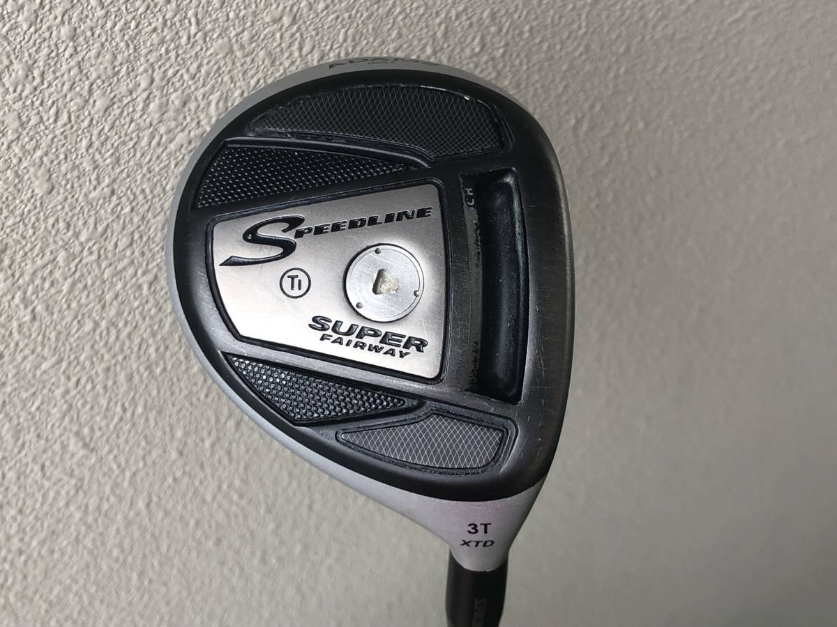 ★ツアー支給品★　アダムス / adams　チタン製　スピードライン / SPEEDLINE SUPER FAIRWAY 3T XTD　16度