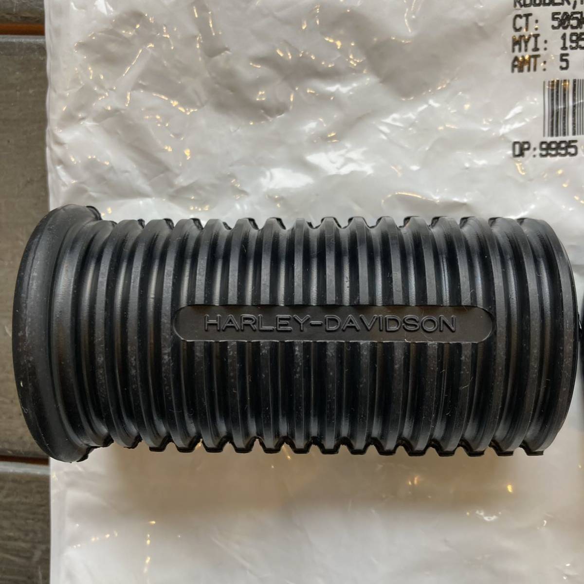 ハーレーダビッドソン純正 フットレスラバー 左右セット 50940-52 新品