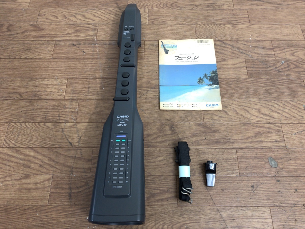 C091A028●CASIO カシオ DH-280 デジタルホーン ROM付属