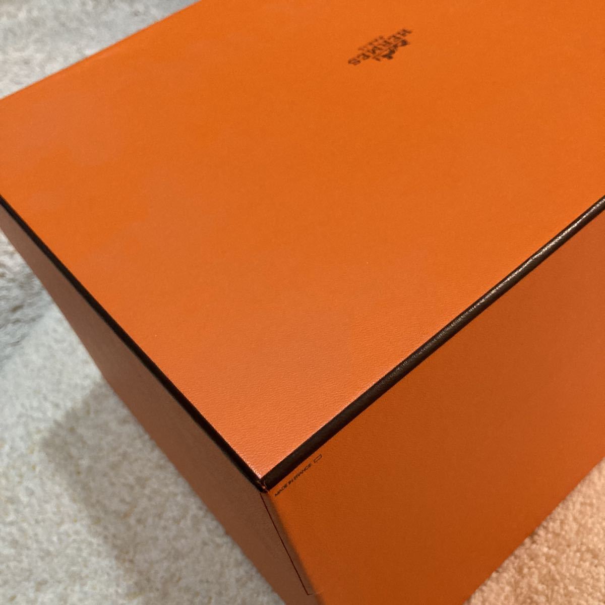 HERMÈS ピコタン オレンジスギフトボックス HERMES - HERMÈS ピコタン