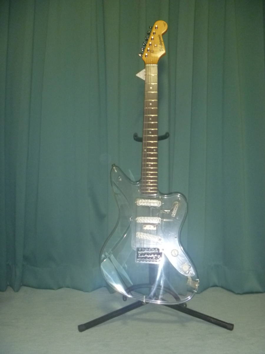 正規品，安い 購入 保管品 シースルーギター JAGAR MODEL(本体)｜売買されたオークション情報、yahooの商品情報をアーカイブ公開 - オークファン 本体