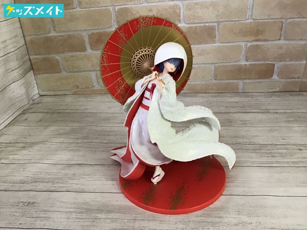 現状 Re ゼロから始める異世界生活 F Nex限定 完全受注生産 レム 白無垢 1 7スケールフィギュア リゼロ フィギュア 売買されたオークション情報 Yahooの商品情報をアーカイブ公開 オークファン Aucfan Com