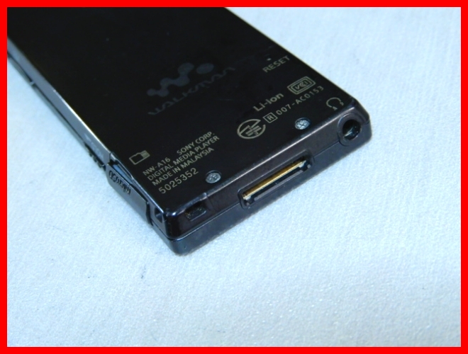 SONY WALKMAN Aシリーズ NW-A16 32GB ブラック ハイレゾ Bluetooth 管447