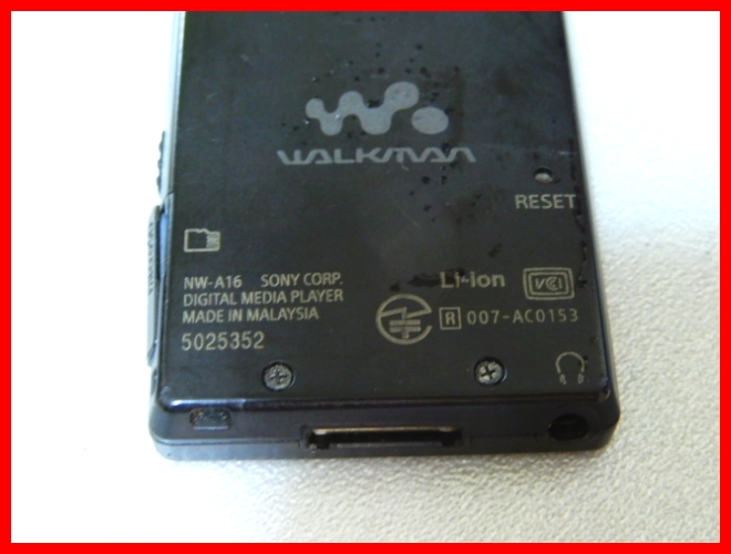 SONY WALKMAN Aシリーズ NW-A16 32GB ブラック ハイレゾ Bluetooth 管447