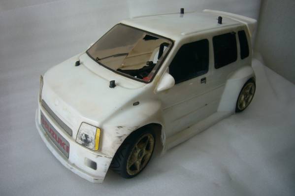 ◇希少・絶版◇HPI ナイトロRS4ミニ◇中古品・レストア用(完成品