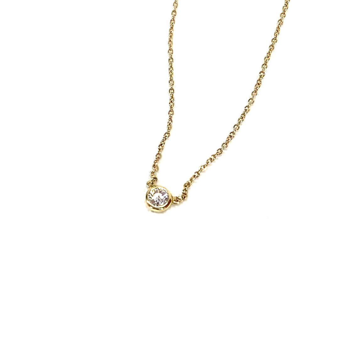 TIFFANY & Co. ティファニー バイザヤード ダイヤモンド ネックレス 