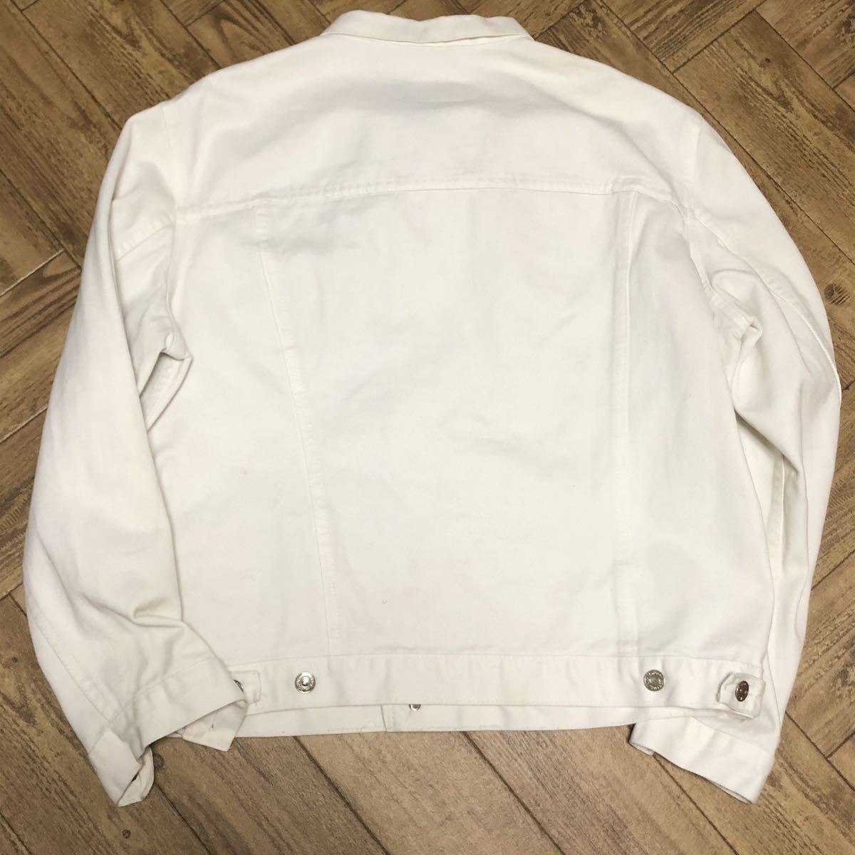 レア フランス製 80s Levis デニムジャケット ホワイト 70506 
