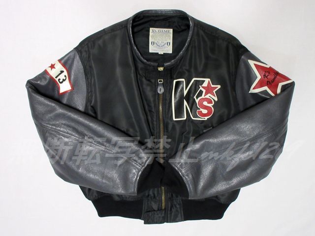 K's GAME 岩城滉一 GARAGE スタジャン Garage☆レザージャケット GAME☆K′s