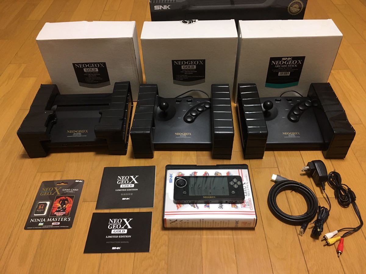 SNK Tommo NEOGEO X ネオジオX GOLD ENTERTAINMENT SYSTEM初回限定版 