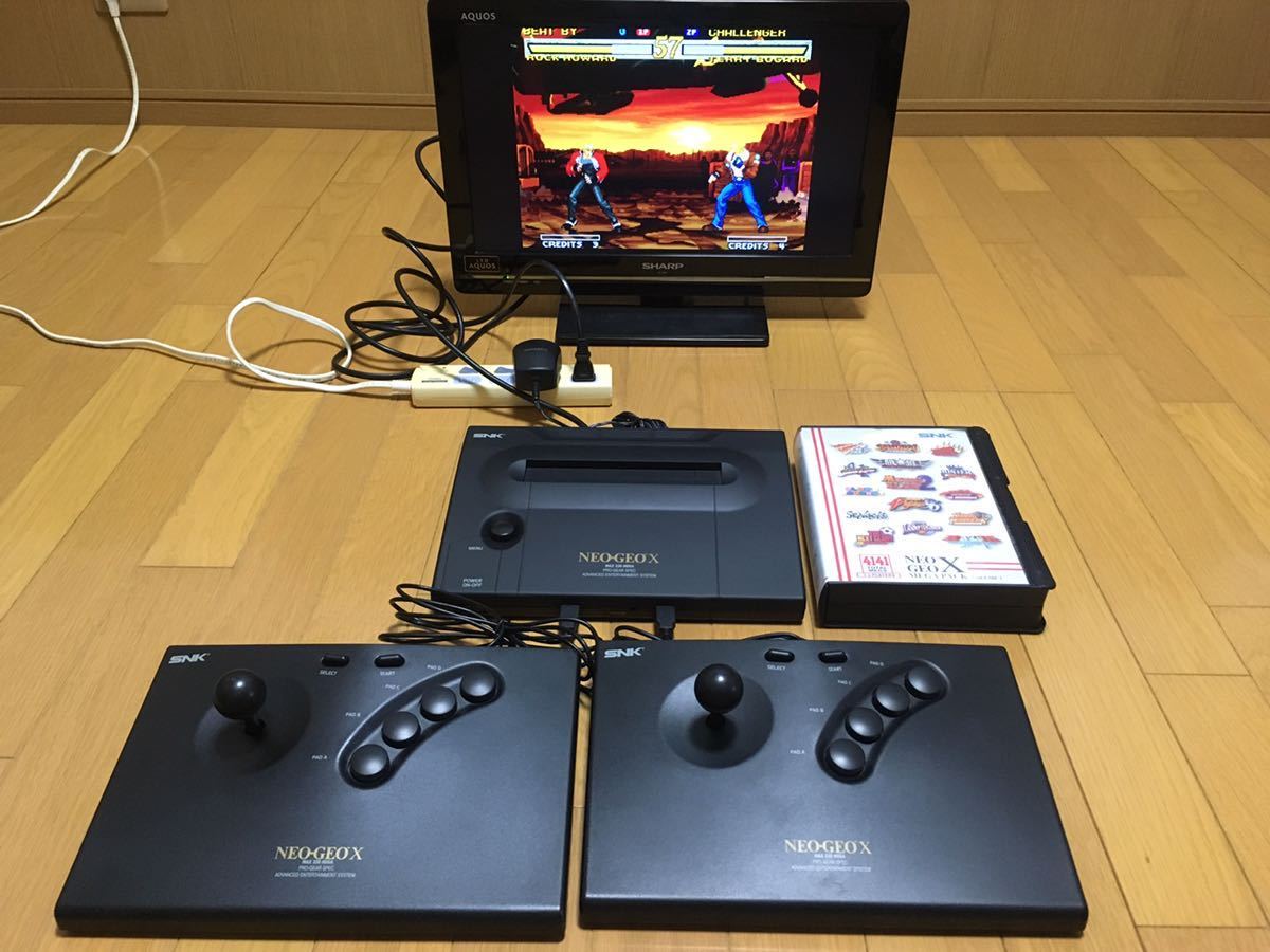 SNK Tommo NEOGEO X ネオジオX GOLD ENTERTAINMENT SYSTEM初回限定版 