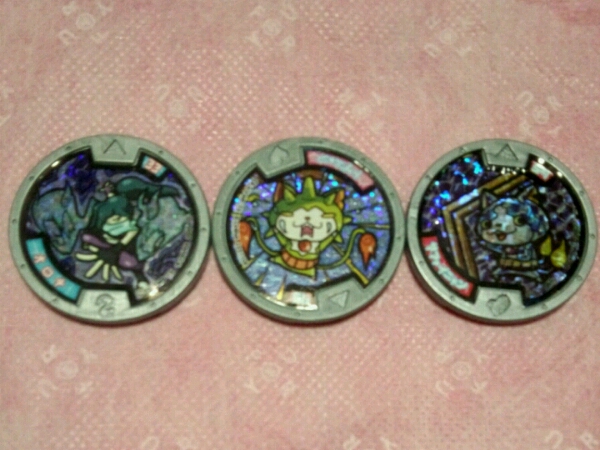 妖怪メダル オロチ サファイニャン トゲニャン QR使用済_1