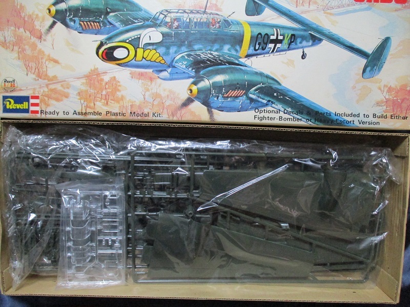 レベル1/32 メッサーシュミット BF-110G デストロイヤー レベル1/32