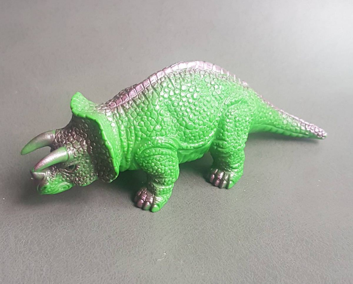 Marushin 恐竜 ソフビ ティラノザウルス トリケラトプス 昭和レトロ 当時物 ソフビ 売買されたオークション情報 Yahooの商品情報をアーカイブ公開 オークファン Aucfan Com