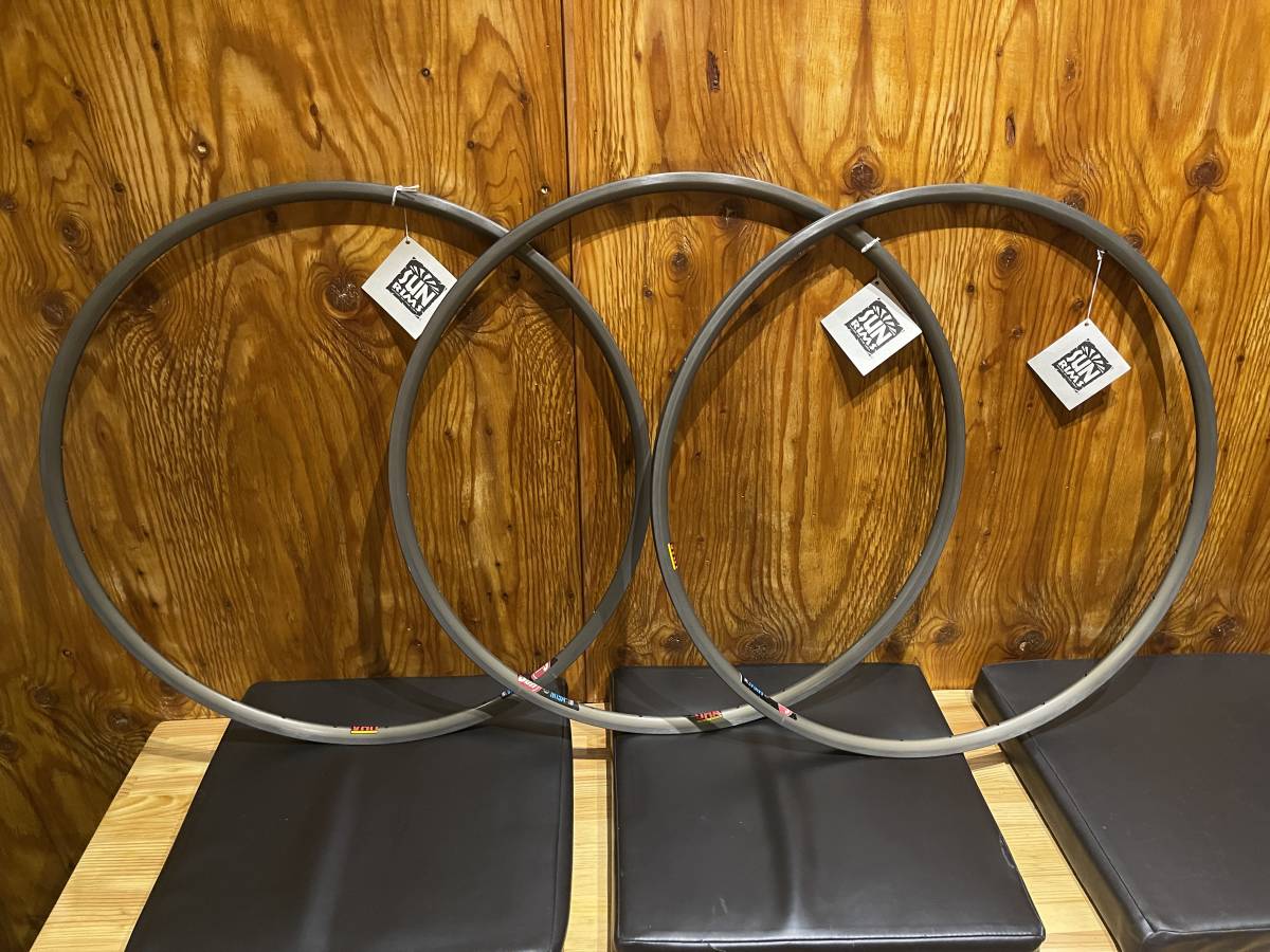 Sun Rim M19A II アルミリム 3本 チューブラーリム 32ホール 未使用品 Made In U.S.A. 3本セット