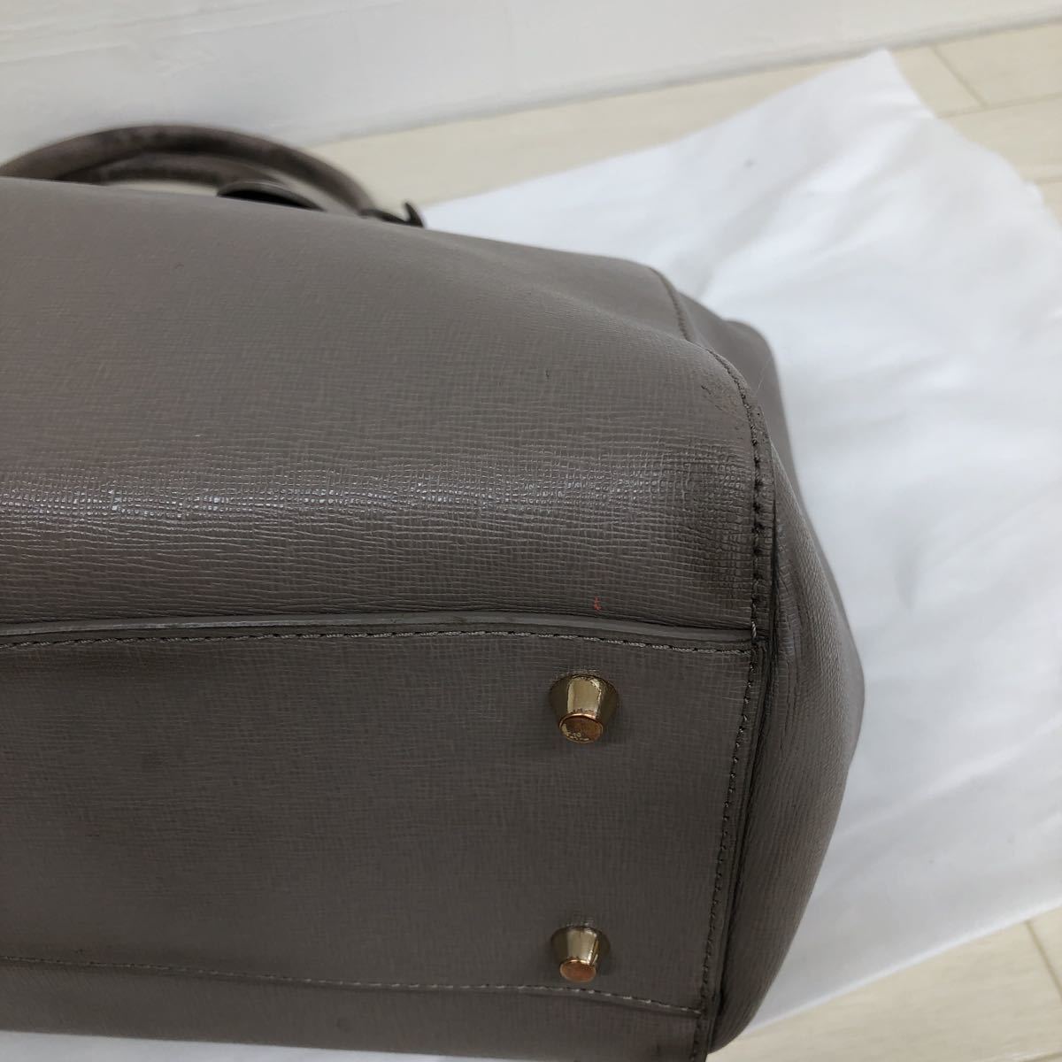 17☆ FURLA フルラ レザー トートバッグ ビジネスバッグ 肩かけバッグ 