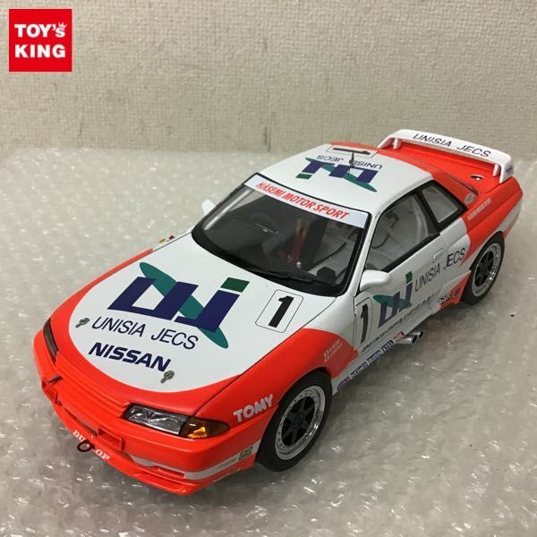 【赤字超特価】 1円 箱無 破損 オートアート 1/18 日産 スカイライン GT-R R32 グループA 1993 ユニシアジェックス #1(レーシングカー)｜売買されたオークション情報、yahooの商品情報をアーカイブ公開 - オークフ レーシングカー