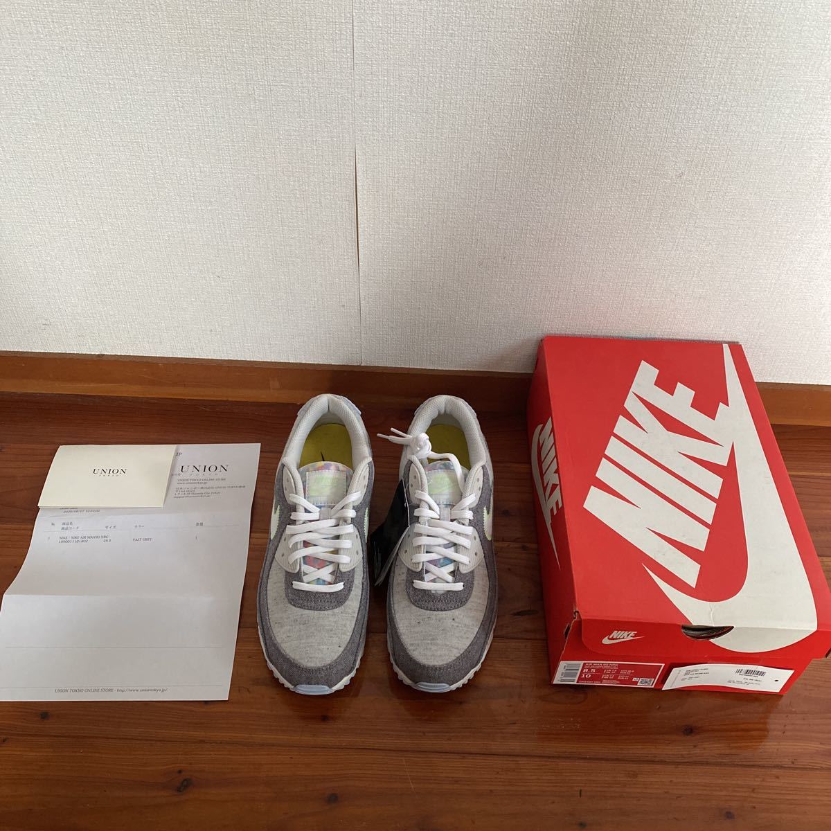 新品未使用　訳あり　NIKE AIR MAX 90 NRG サイズ8.5 VAST GREY/ -BARELY VOLT 0 NIKE NRG 中古の通販 -nike WHITE&frasl;WHITE