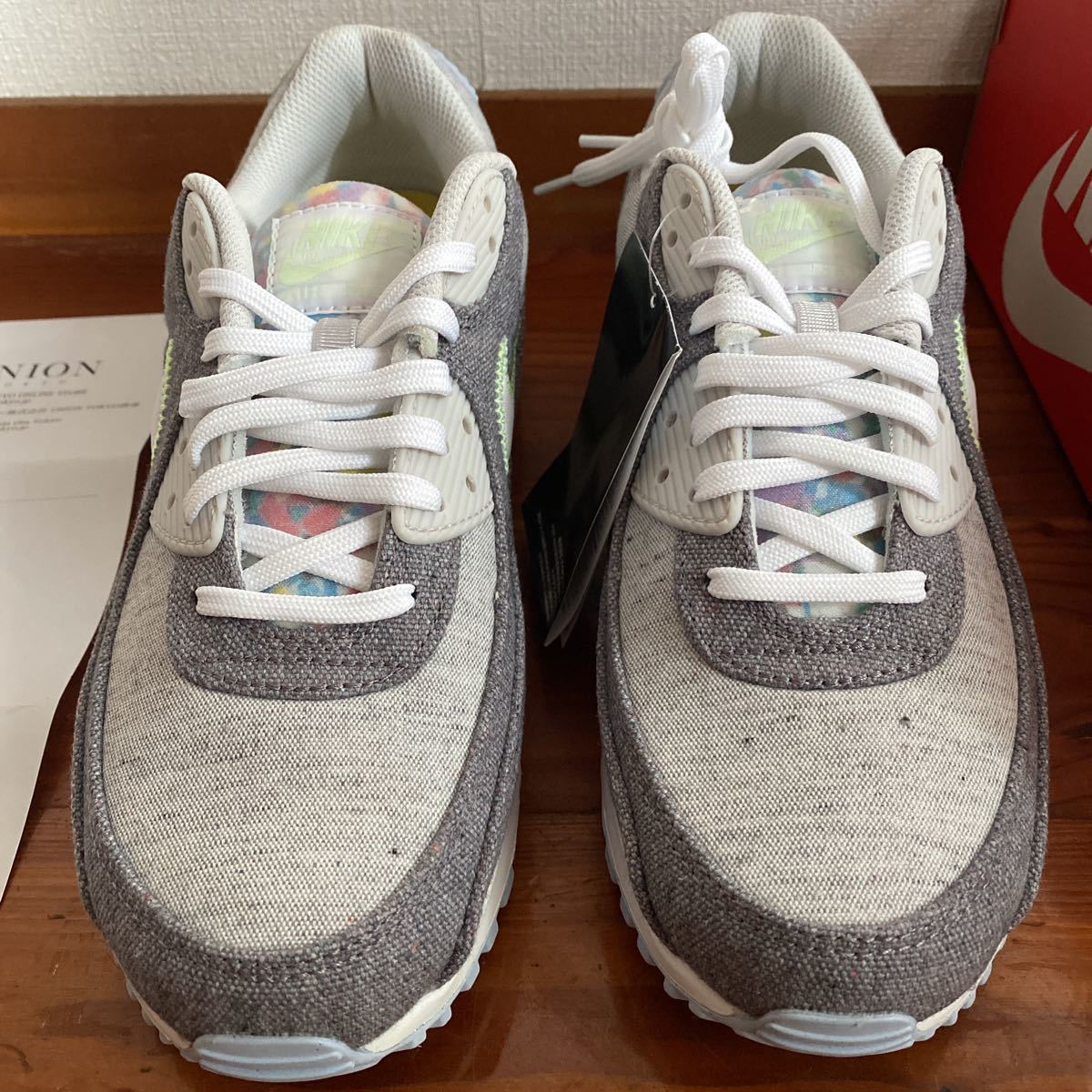 新品未使用　訳あり　NIKE AIR MAX 90 NRG サイズ8.5 VAST GREY/ -BARELY VOLT 0 NIKE NRG 中古の通販 -nike WHITE&frasl;WHITE