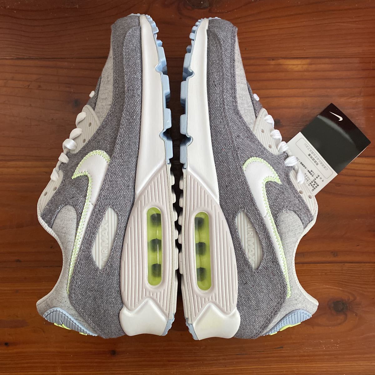 新品未使用　訳あり　NIKE AIR MAX 90 NRG サイズ8.5 VAST GREY/ -BARELY VOLT 0 NIKE NRG 中古の通販 -nike WHITE&frasl;WHITE