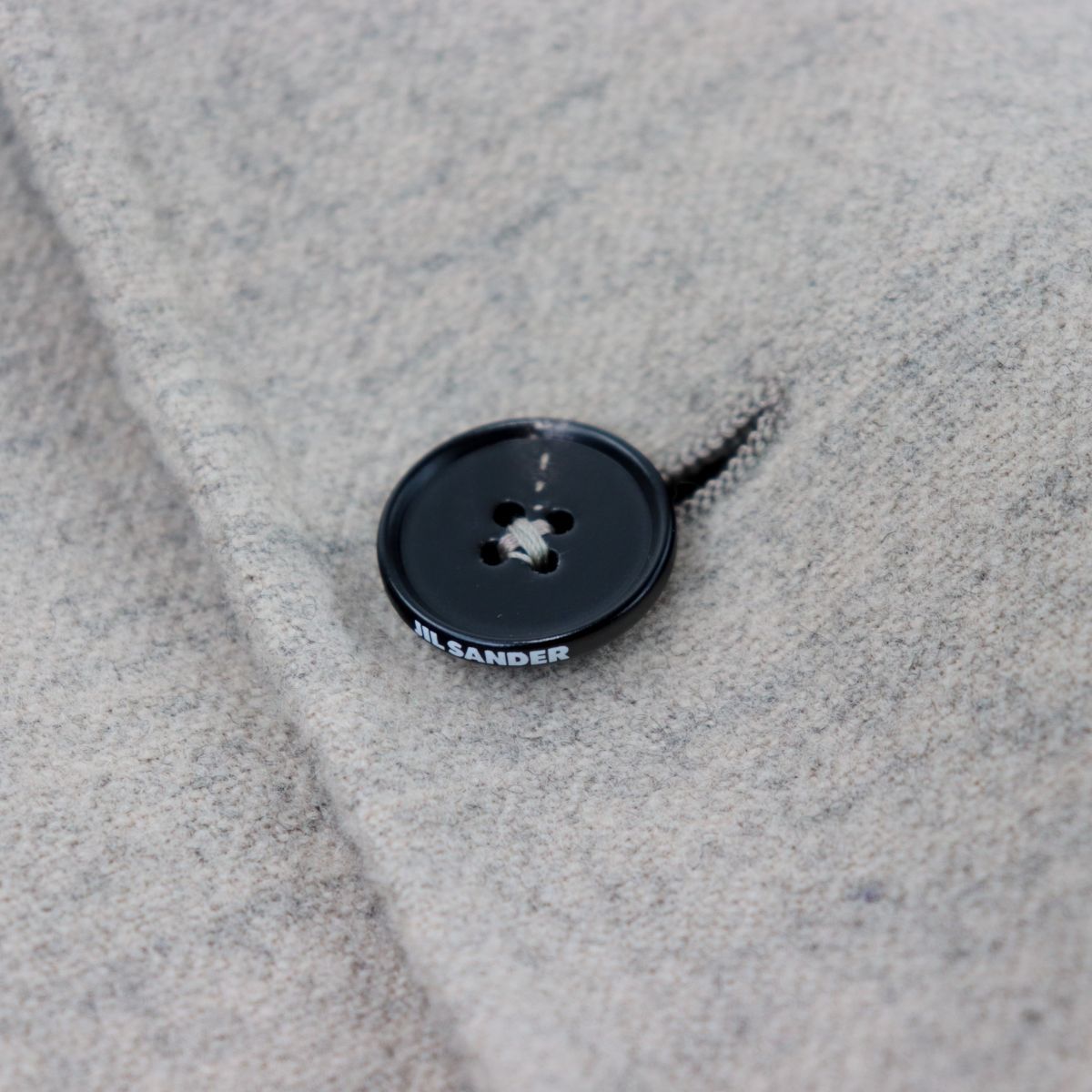 新品同様 ジルサンダー 19AW ウール チェスターコート レディース 