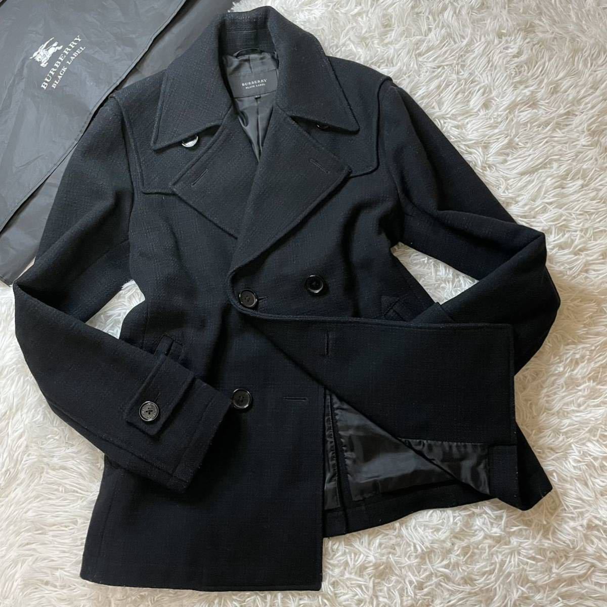 【美品】Burberry ラムレザーコート BLACK LABEL Yahoo!オークション 極美品 希少品BURBERRY - バーバリー