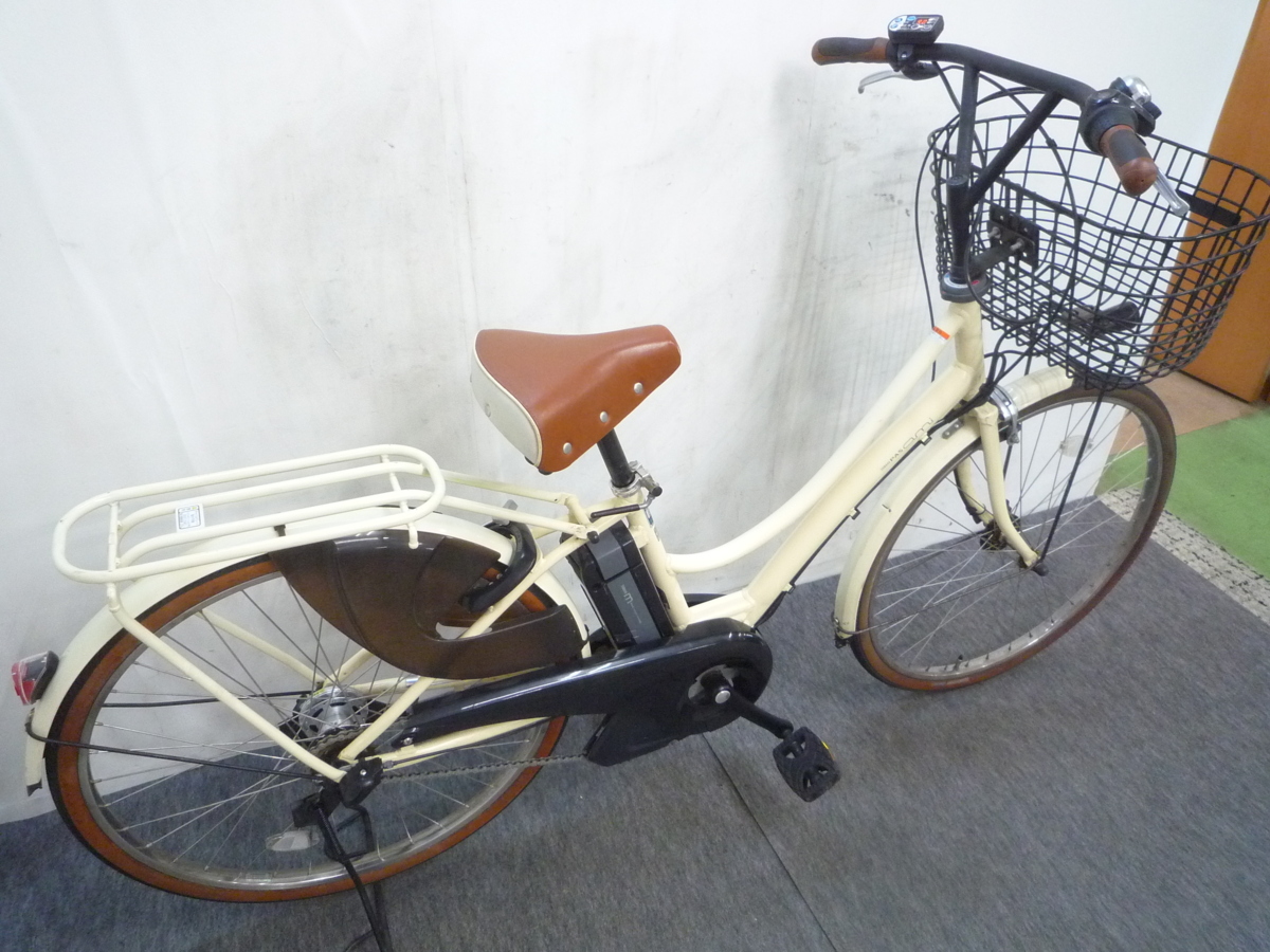 電動アシスト自転車 中古 ヤマハ パス アミ 新基準 26インチ 6.6Ah 