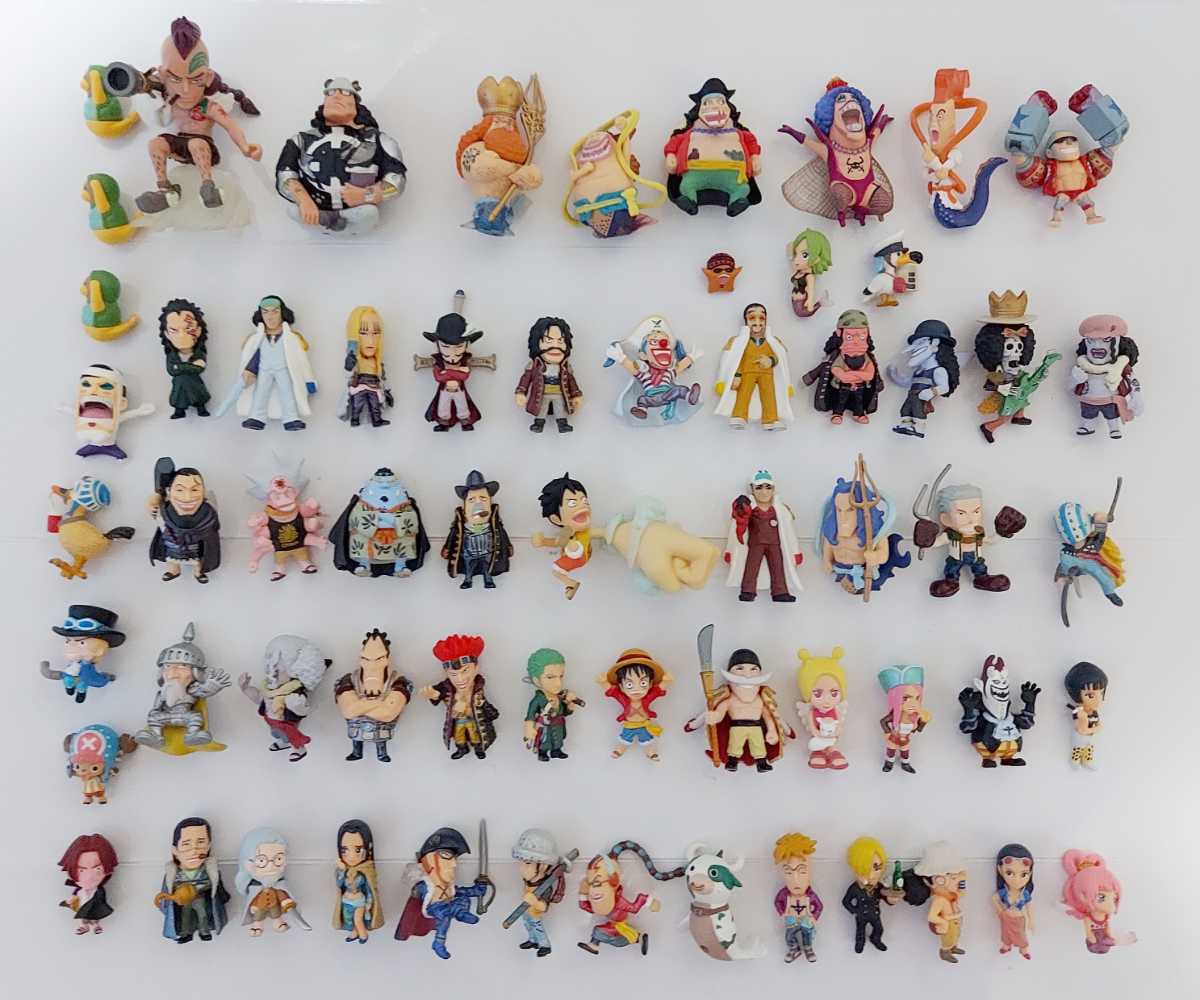 ワンピース 」フィギュア/ストラップ セット まとめて 台座等欠品 現状 