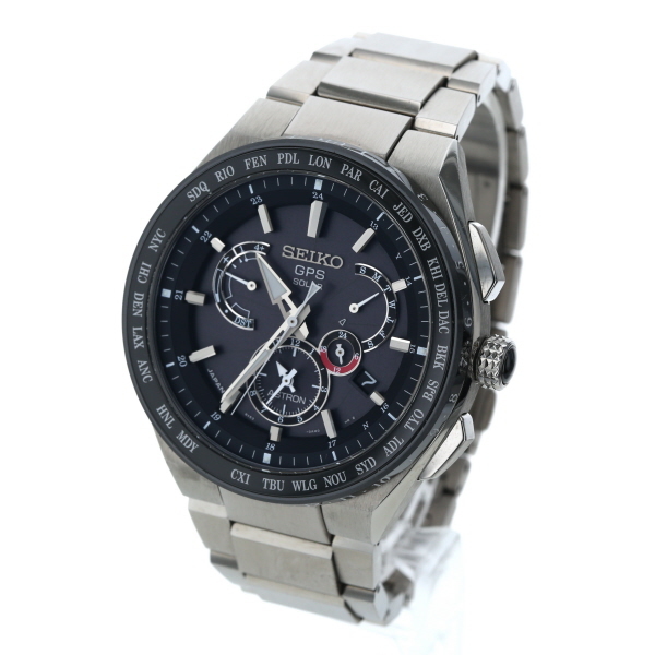 セイコー SEIKO アストロン GPSソーラー SBXB123/8X53-0AV0-2 ブラック 