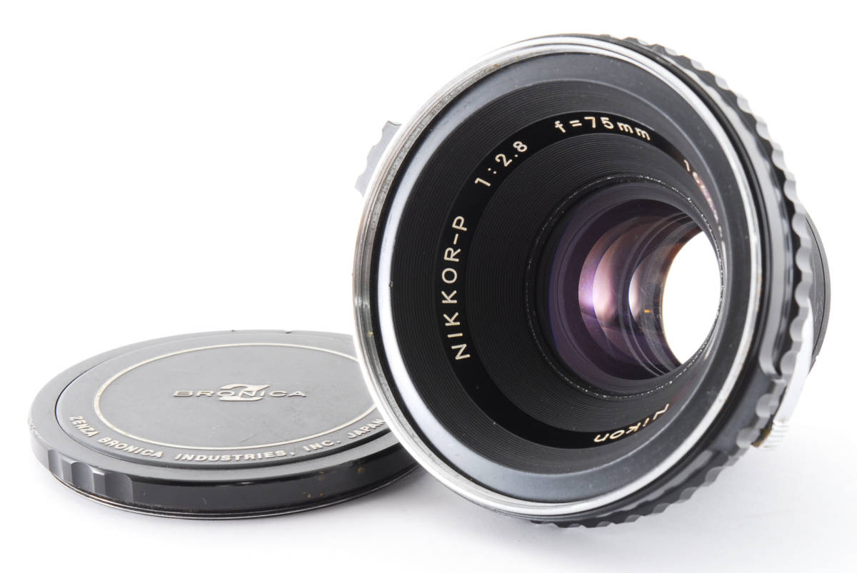 75mm Bronica Zenza S2 NIKKOR-P Nikkor-P BRONICA ZENZA | f⁄2.8 S2A EC