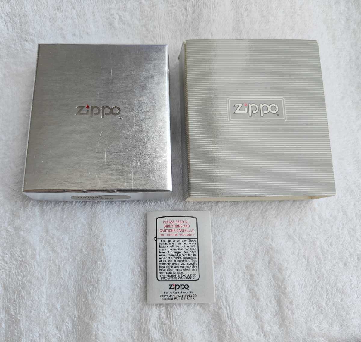 ZIPPO パズルジッポ PUZZLE ジッポカー 1995年製 未使用 箱 保証書 