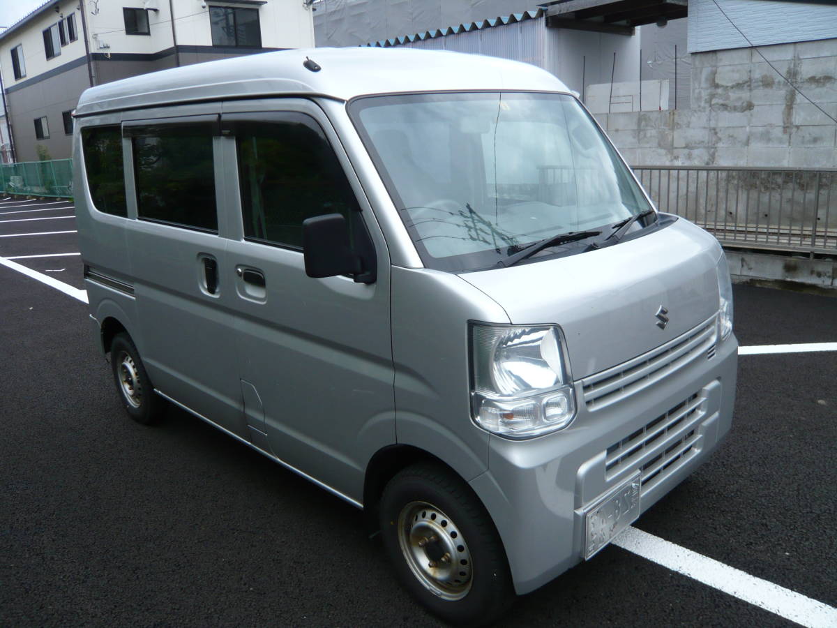 □格安!!DA17V エブリィバンPA 平成27年 切り替え4WD/5GAS (5速AT/MT 