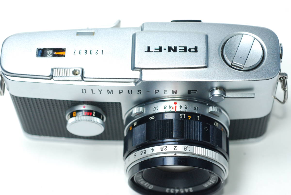 OLYMPUS オリンパス PEN-FT PEN AUTO-S | ブラック 黒 F1.8 38mm F FT