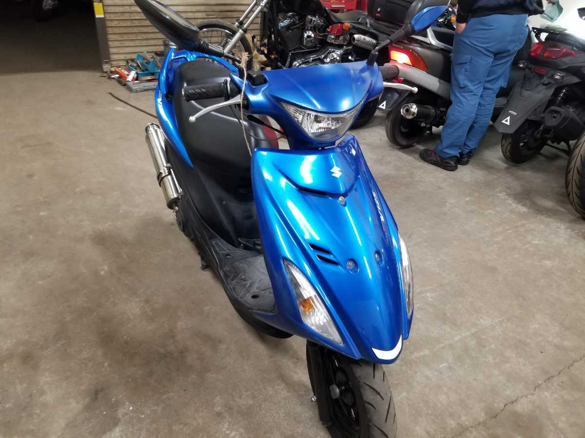 格安 CF4MA アドレスV125S セル始動 44121km スズキ CF4MA : パーツ