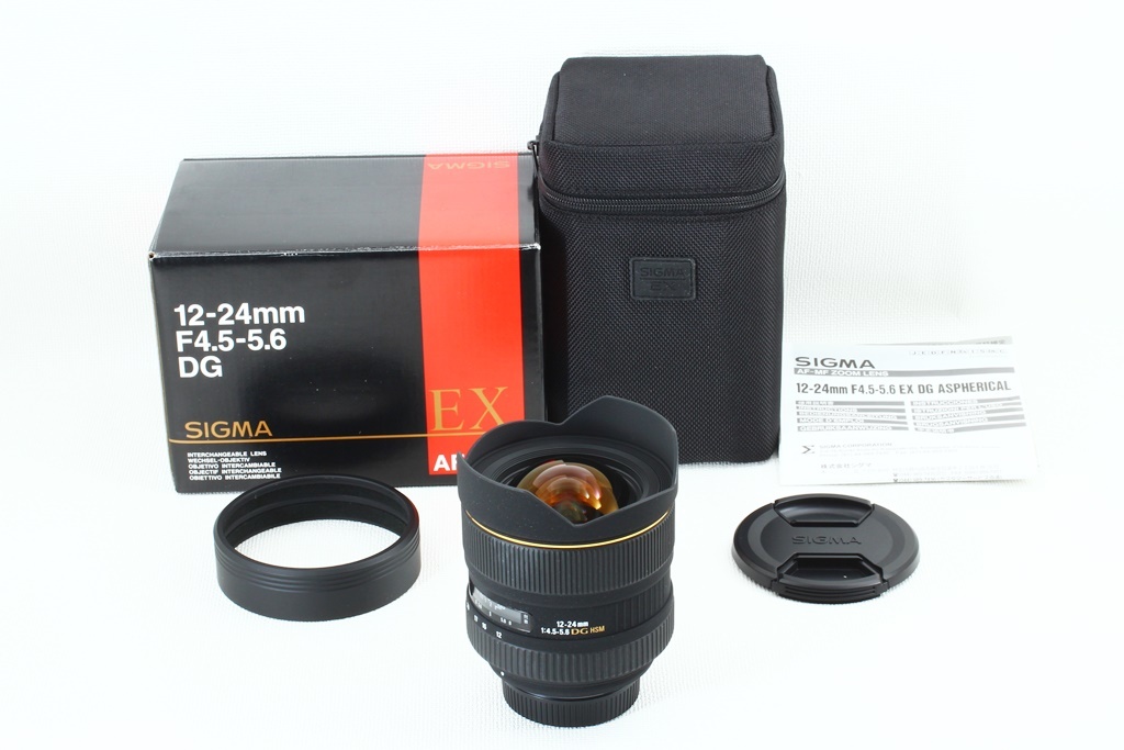 極上品◇SIGMA シグマ 12-24mm F4.5-5.6 EX DG HSM Nikon ニコン◇