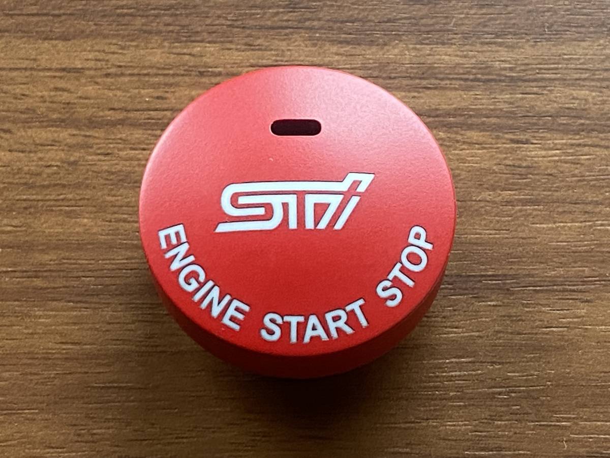 STI スバル カバー | エンジン ボタン スイッチ プッシュ エンジン