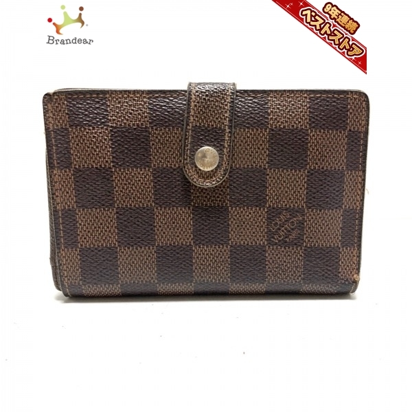 二つ折り財布 ルイヴィトン VUITTON LOUIS モノグラム 財布
