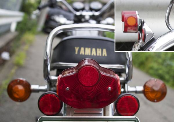 XS650SP、TX650、SR400用 テールランプ（XS-1タイプ）(テールランプ