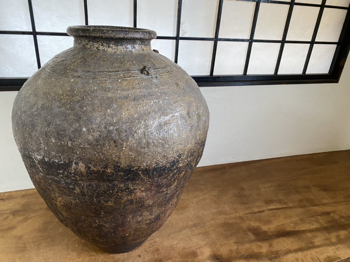 後】M011【岐阜県田中先生コレクター旧蔵品】磁州窯魚紋鉢 古美術 骨董