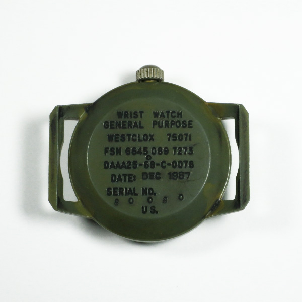 ARM 時計 ベトナム戦争 アメリカ軍支給腕時計 westclox 75071 複製品(腕時計
