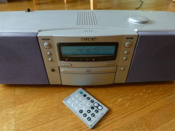 ◆SONY ソニー ZS-F1 スタジオモニター・CDラジオ_1