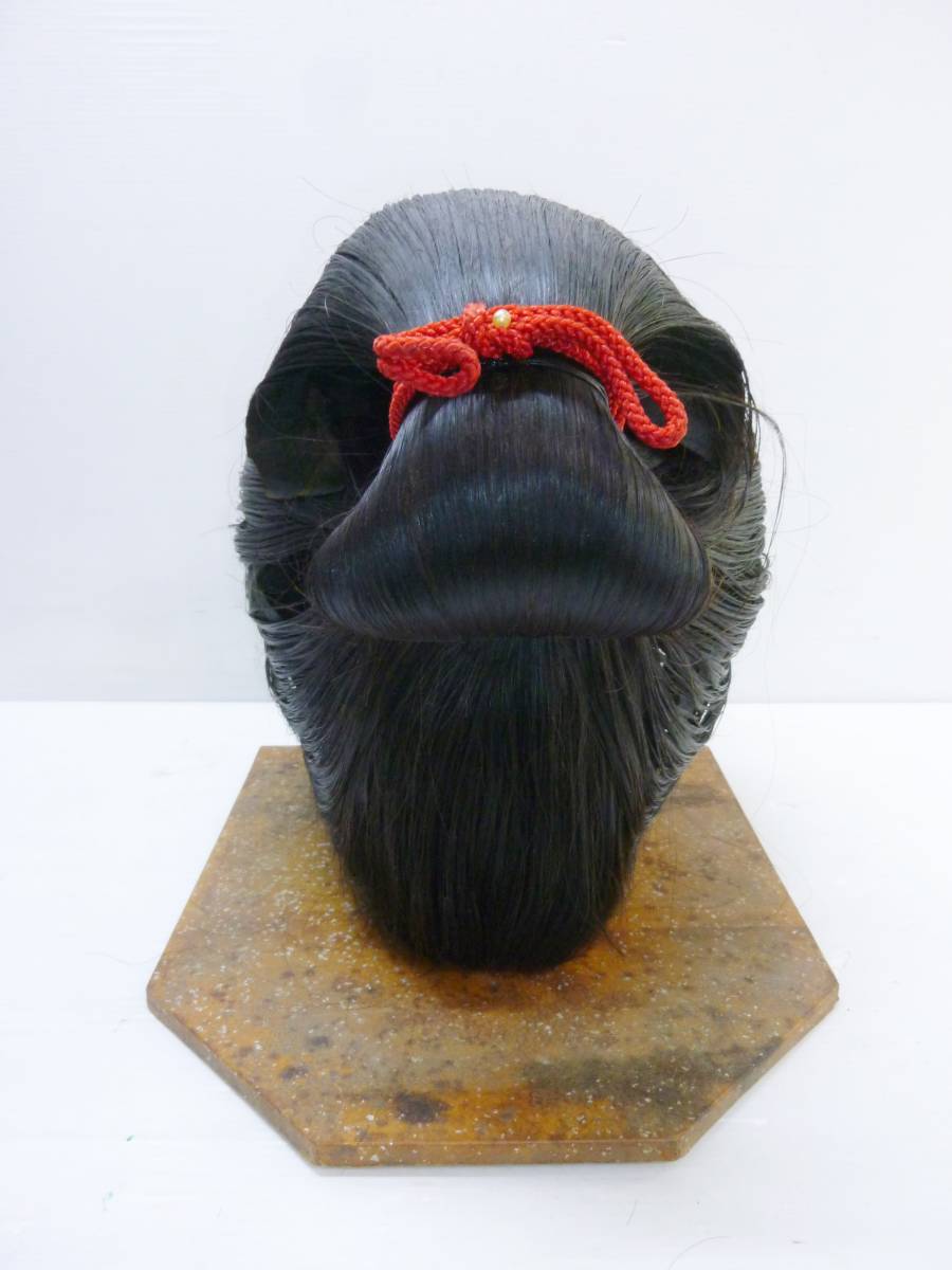 おいらん遊女日本髪かつら鬘 日本舞踊演劇芝居歌舞伎 N2921d 日本髪