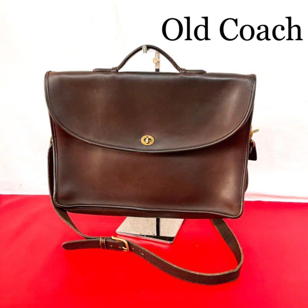 Old Coach 2way ビジネスバッグ ショルダーバッグ 希少✨COACH 【公式