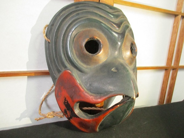 烏天狗 能面 神楽面 郷土面 烏天狗（からすてんぐ） 能面 烏天狗