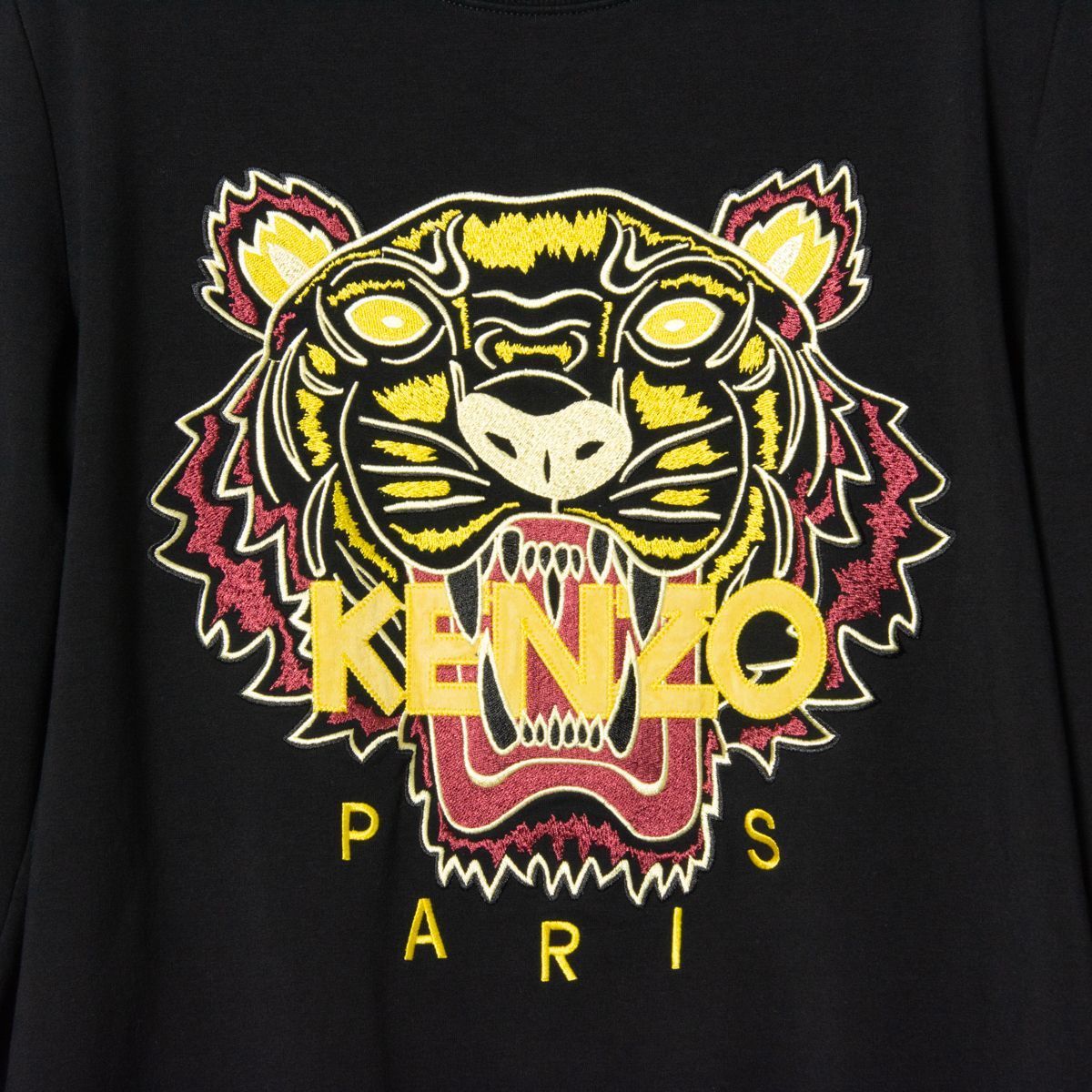 ケンゾー トレーナー 刺繍 トラ L タイガー paris メール便○ KENZO 
