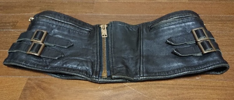 新品，限定セール blackmeans ブラックミーンズ レザー ジャケット風 腹巻(Mサイズ)｜売買されたオークション情報、yahooの商品情報をアーカイブ公開 - オークファン Mサイズ