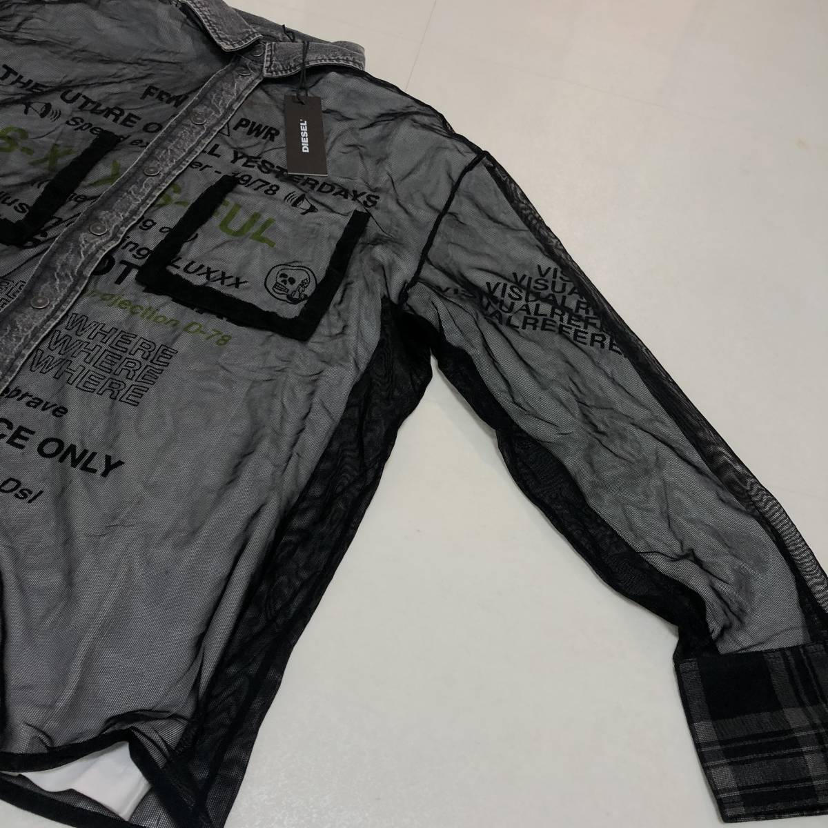 ☆新品未使用/DIESEL/価格41800円☆ タグ付 レディース DIESELロゴ 