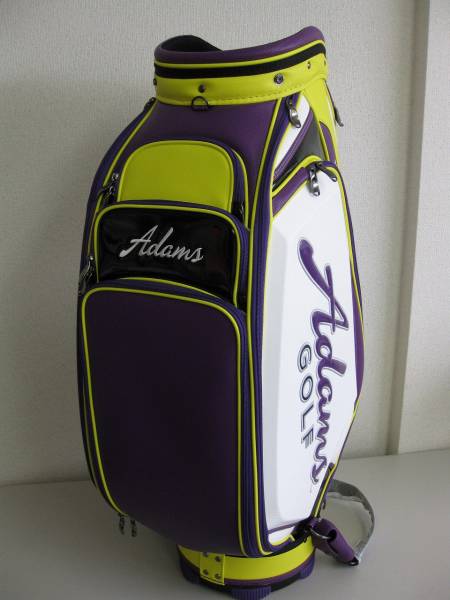 Adams Golf キャディバッグ イエロー パープル Adams Golf キャディバッグ イエロー パープル 【公式通販】